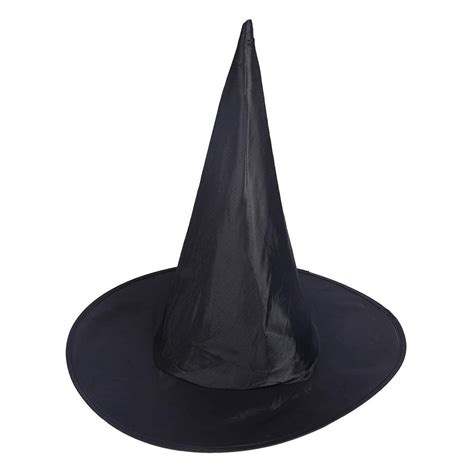 No frills black witch hat